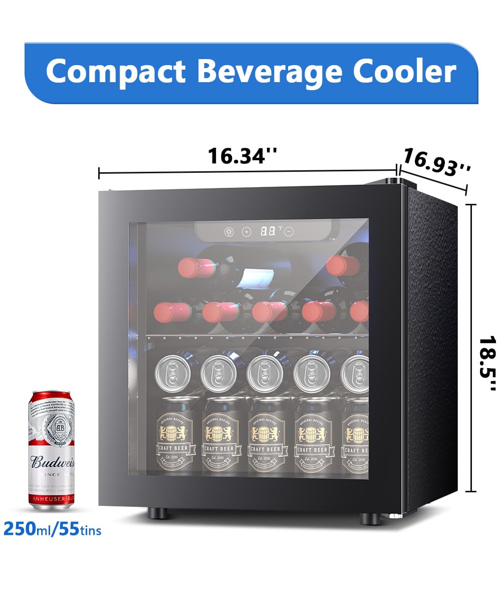 1.3 Cu.Ft Beverage Refrigerator Cooler W5836H - Image 2