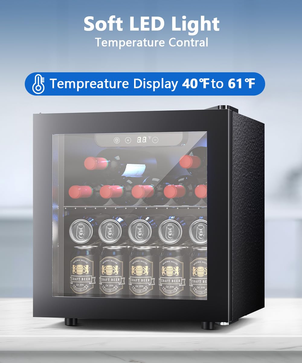 1.3 Cu.Ft Beverage Refrigerator Cooler W5836H - Image 3