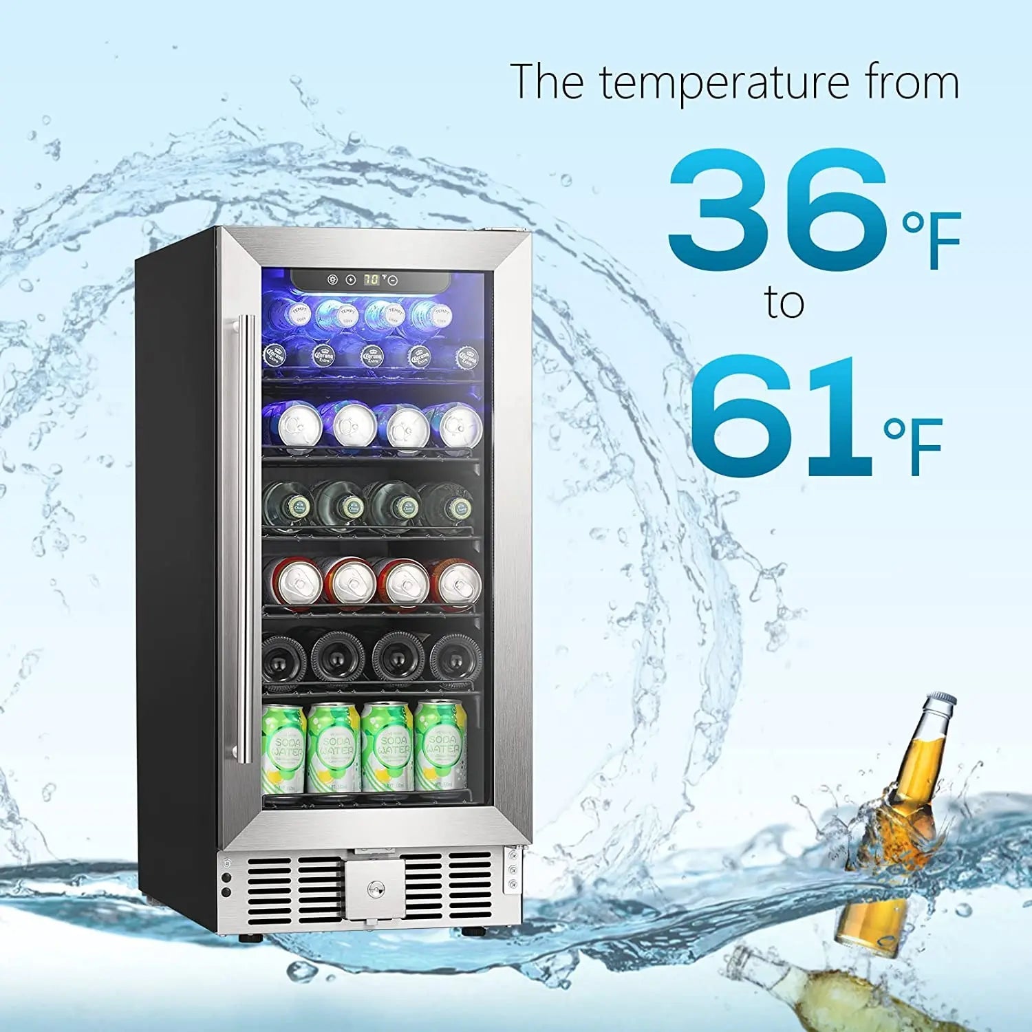 15 Inch Beverage Refrigerator W5185B - Image 16