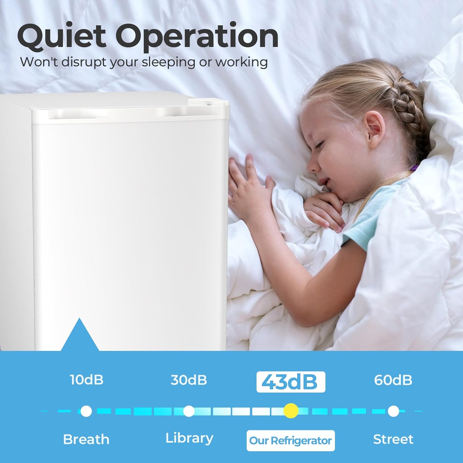 2.63.2 cu. ft Mini Fridge with Freezer - Image 46