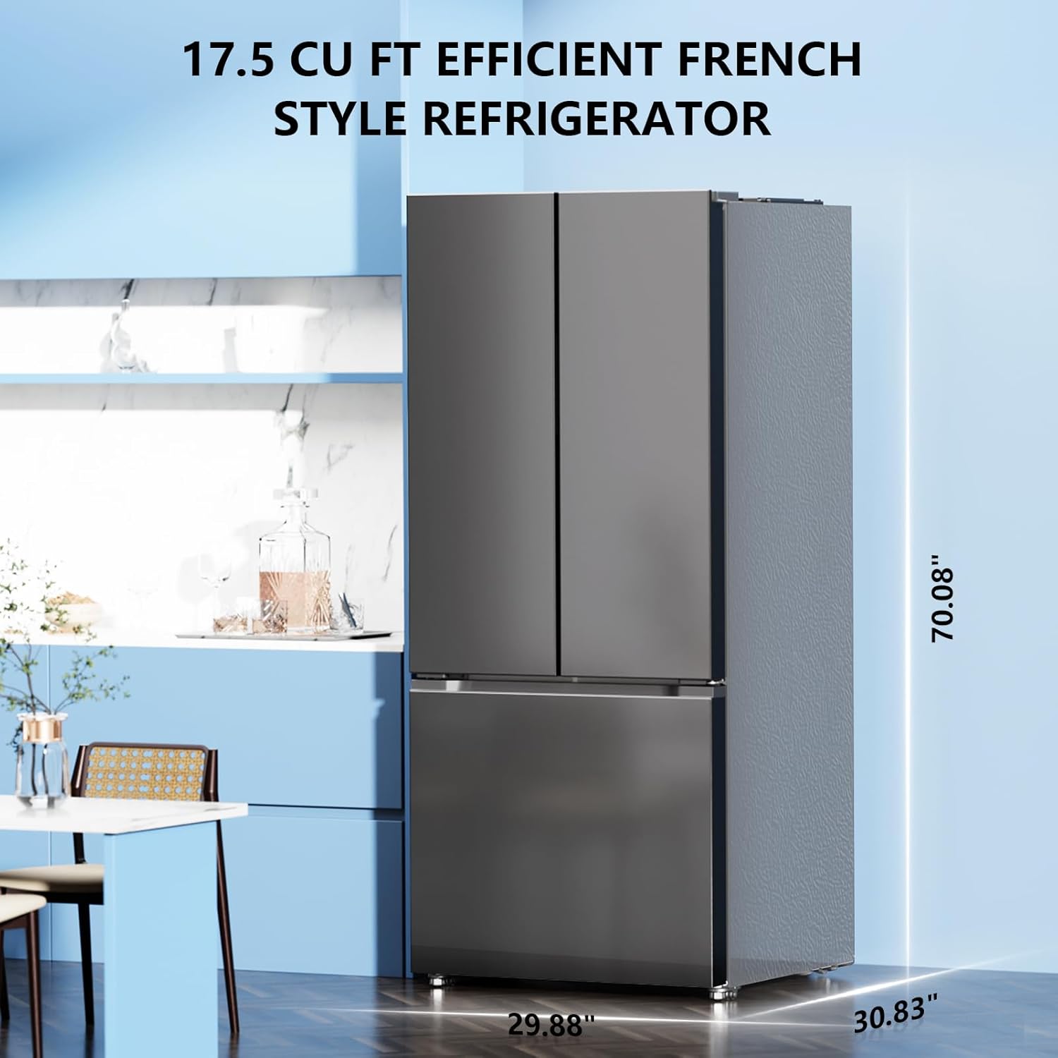 17.5 Cu Ft French Door Refrigerator 45013RLR0 - Image 13