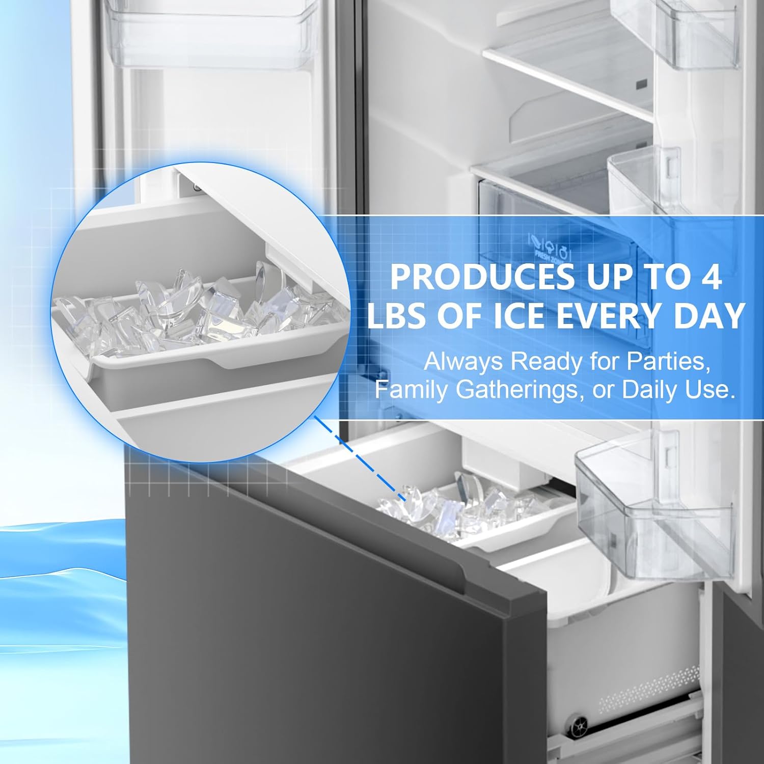 17.5 Cu Ft French Door Refrigerator 45013RLR0 - Image 10