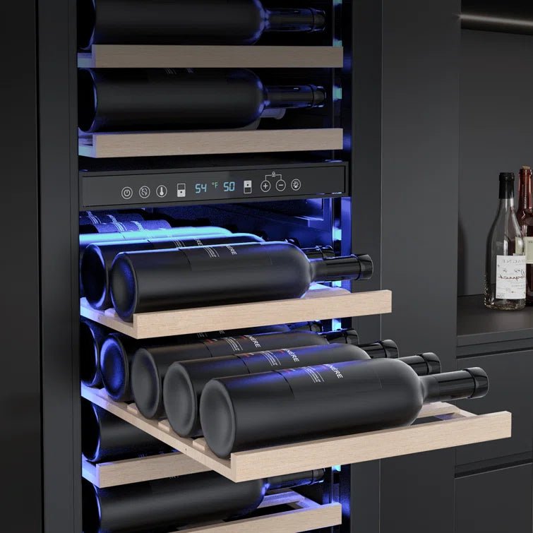 17.72 111 Bottles Dual Zone Built-in/Freestanding Wine Refrigerator - Image 4