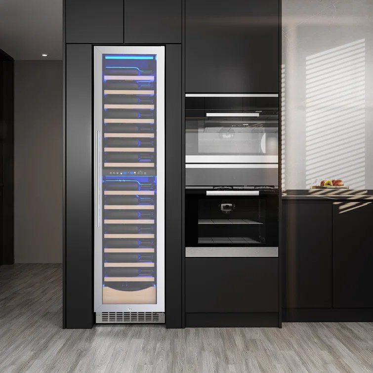 17.72 111 Bottles Dual Zone Built-in/Freestanding Wine Refrigerator - Image 3