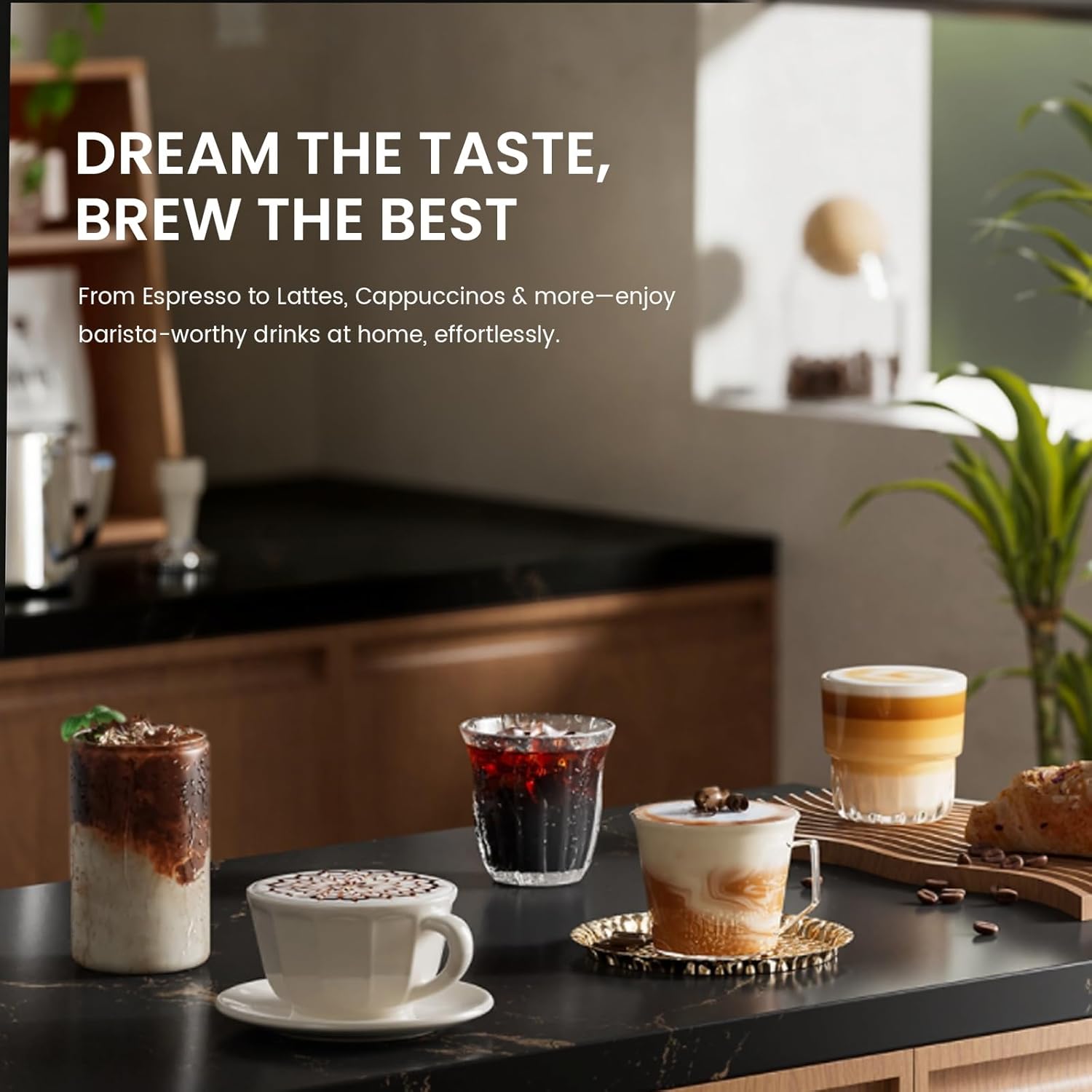 20 Bar Automatic Espresso Machine with Grinder 80002KCM1 - Image 9