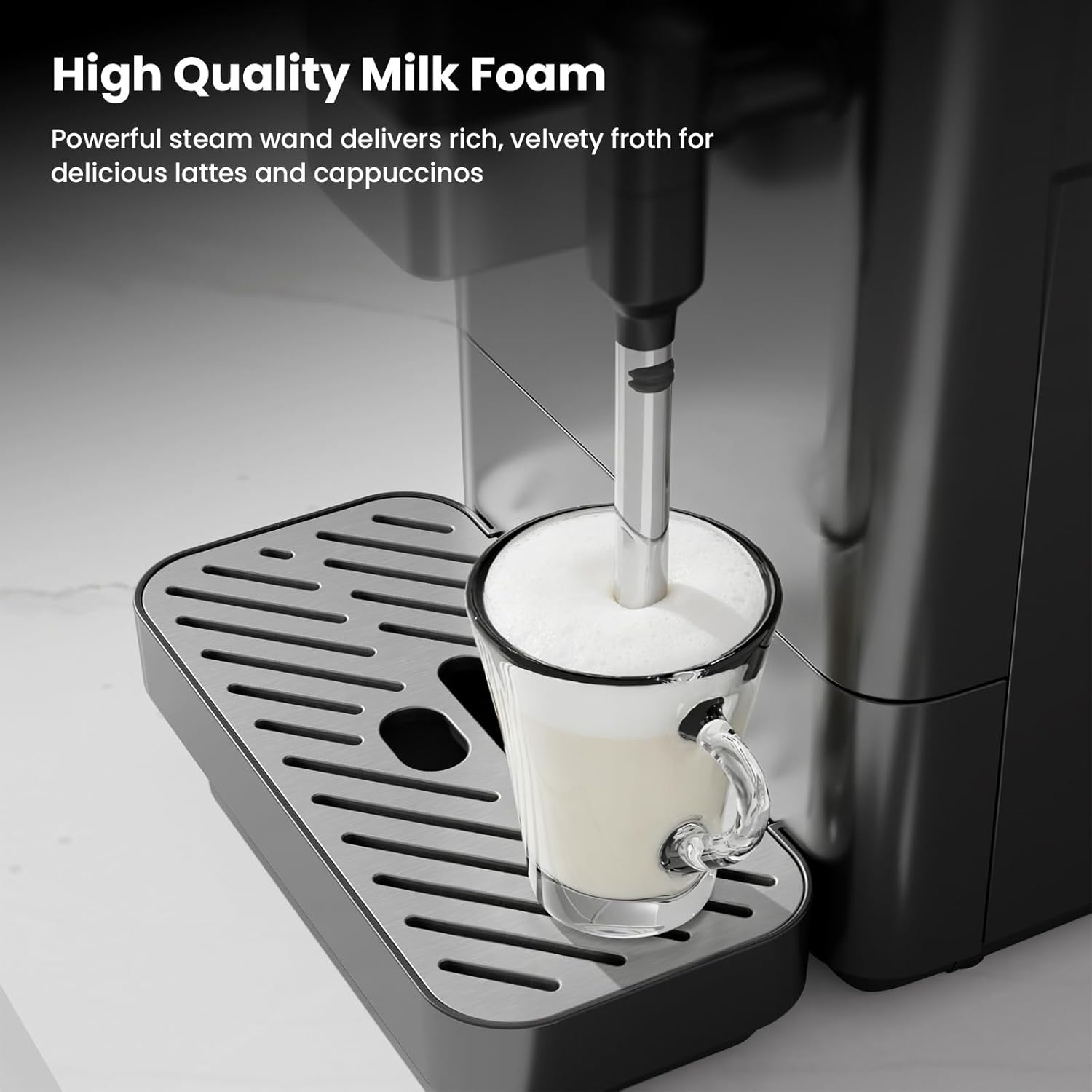 20 Bar Automatic Espresso Machine with Grinder 80002KCM1 - Image 5