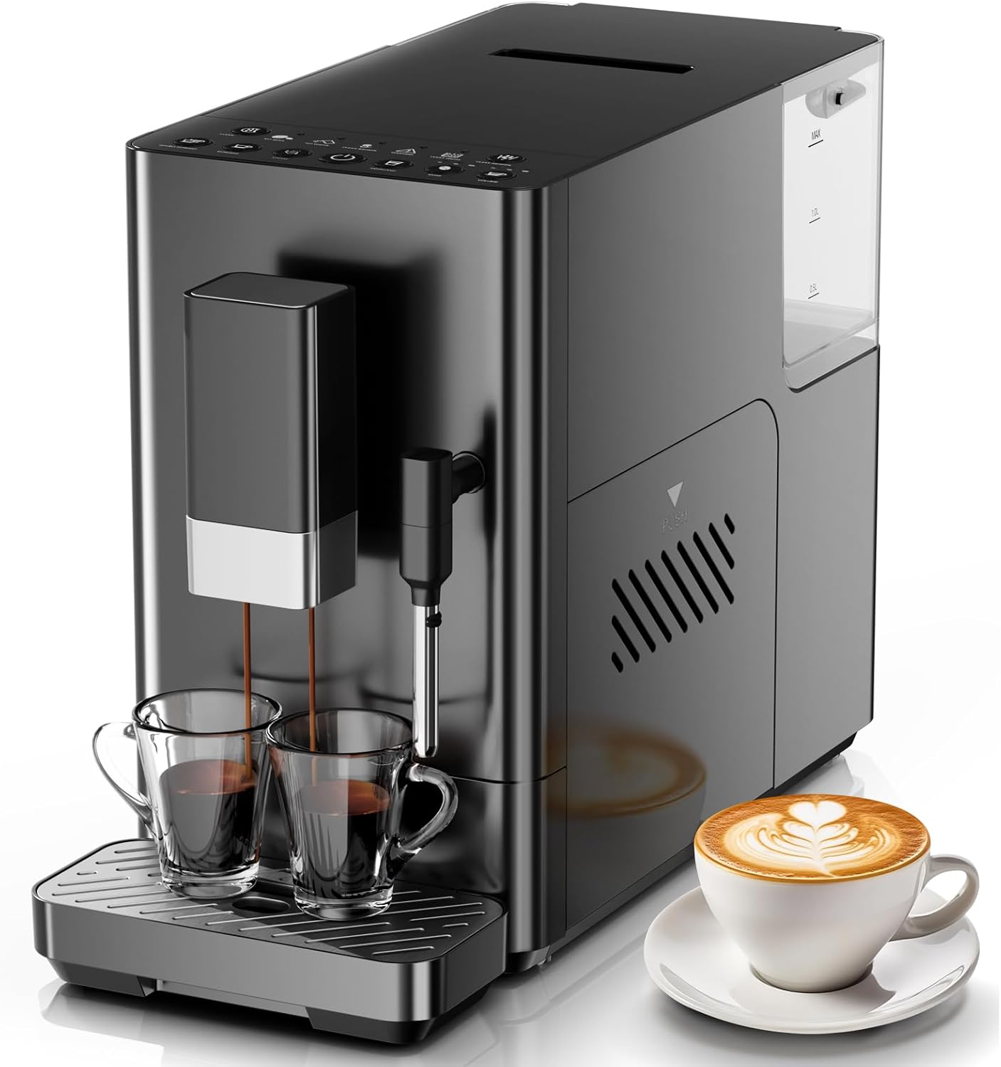 20 Bar Automatic Espresso Machine with Grinder 80002KCM1