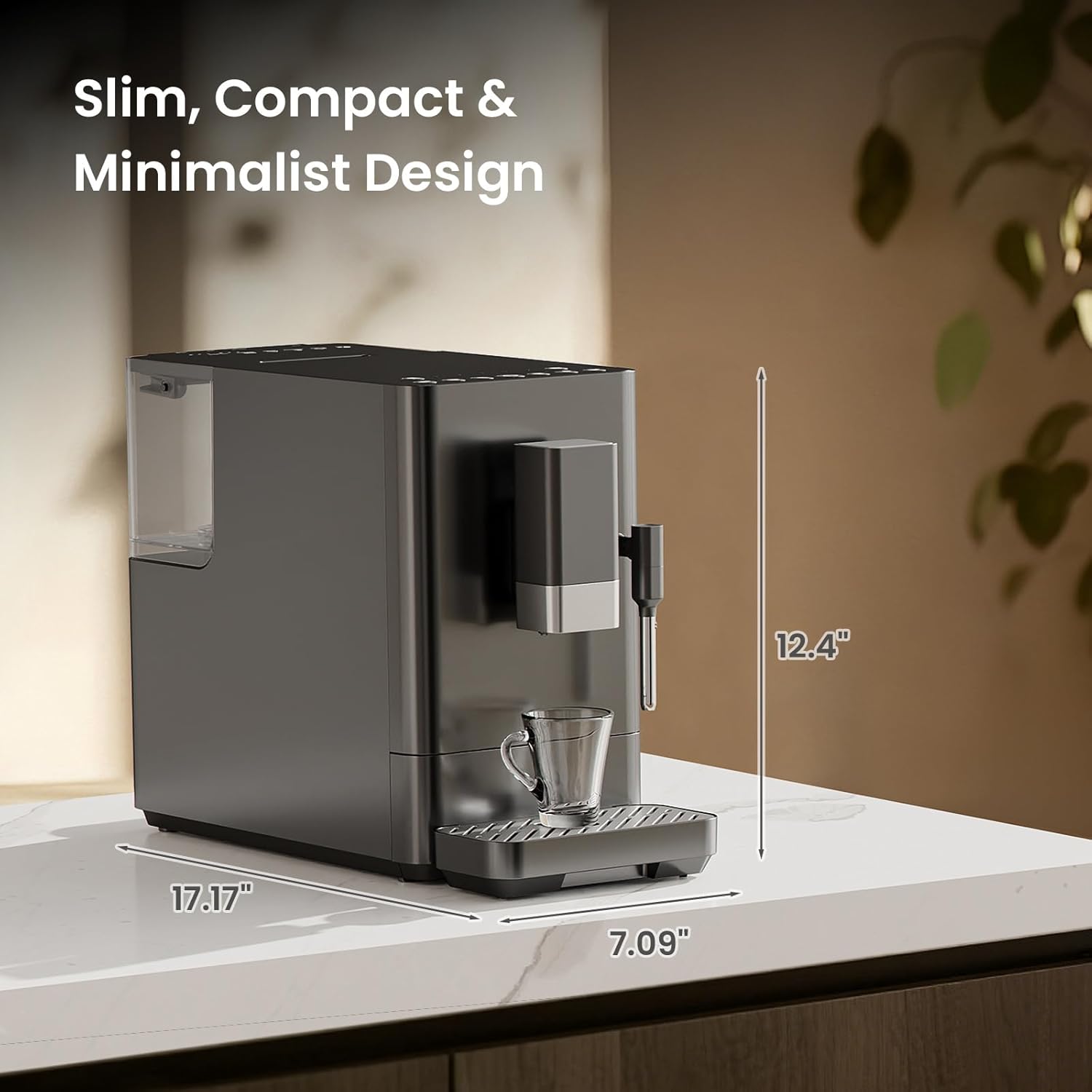 20 Bar Automatic Espresso Machine with Grinder 80002KCM1 - Image 8