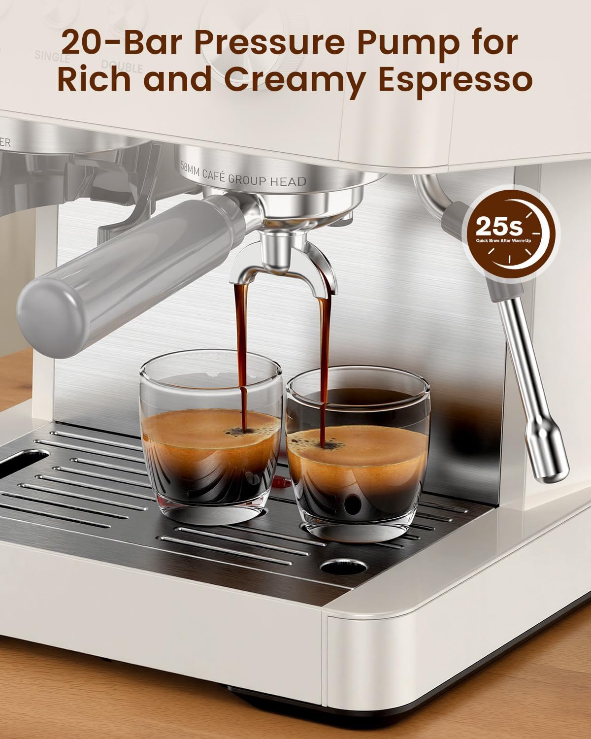 20 Bar Espresso Machines with Grinde CM8031 - Image 27