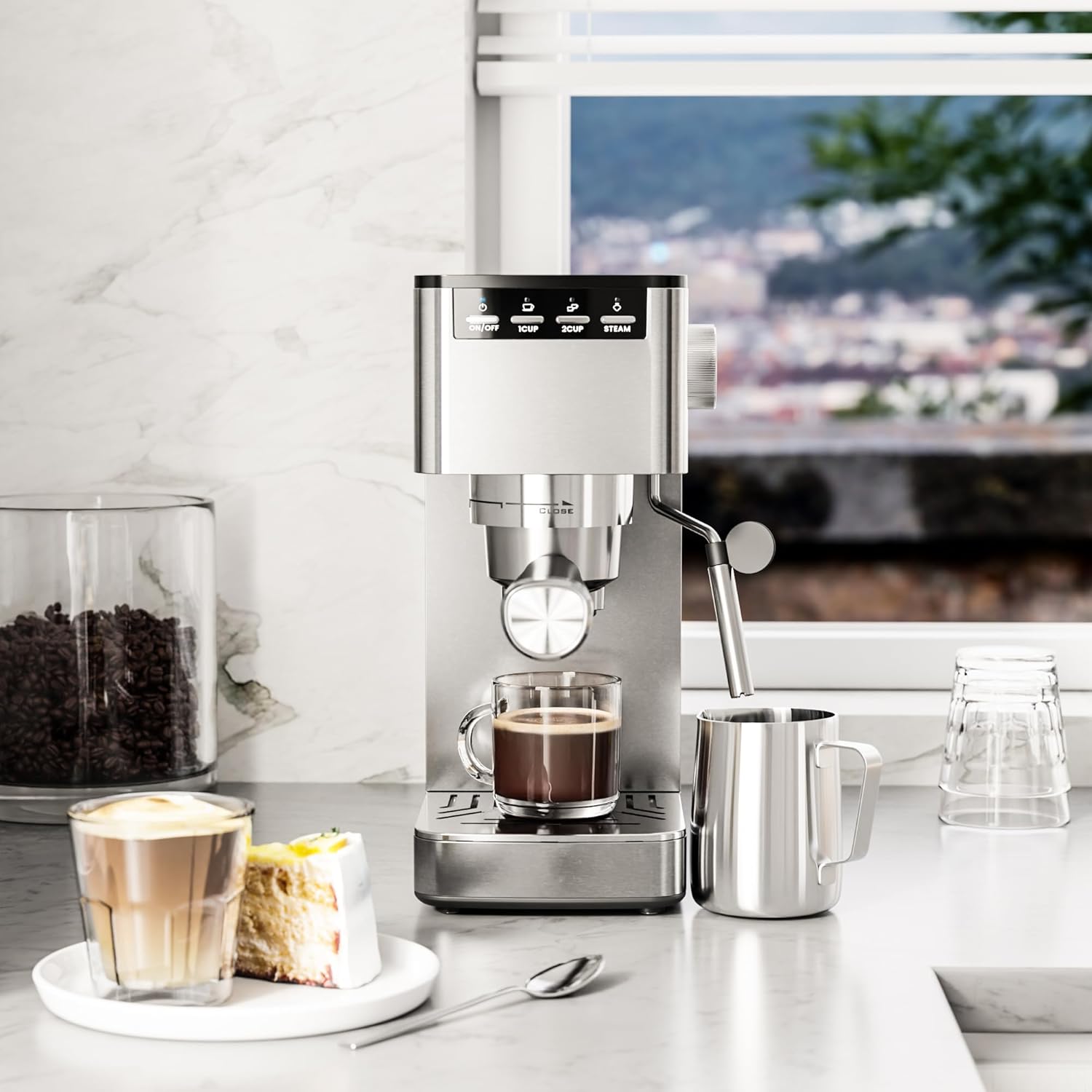 20 Bar Espresso Machines with Grinde CM8031 - Image 14