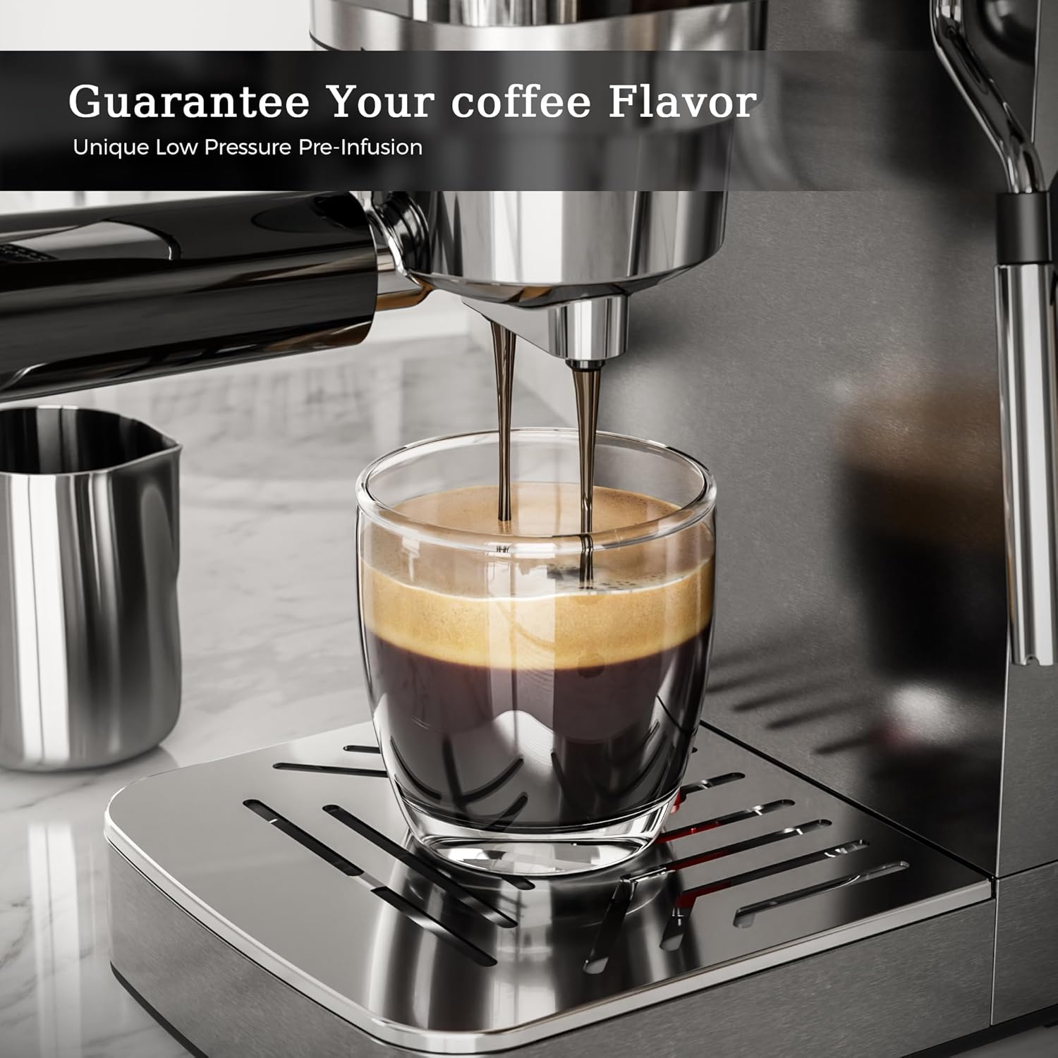 20 Bar Espresso Machines with Grinde CM8031 - Image 10