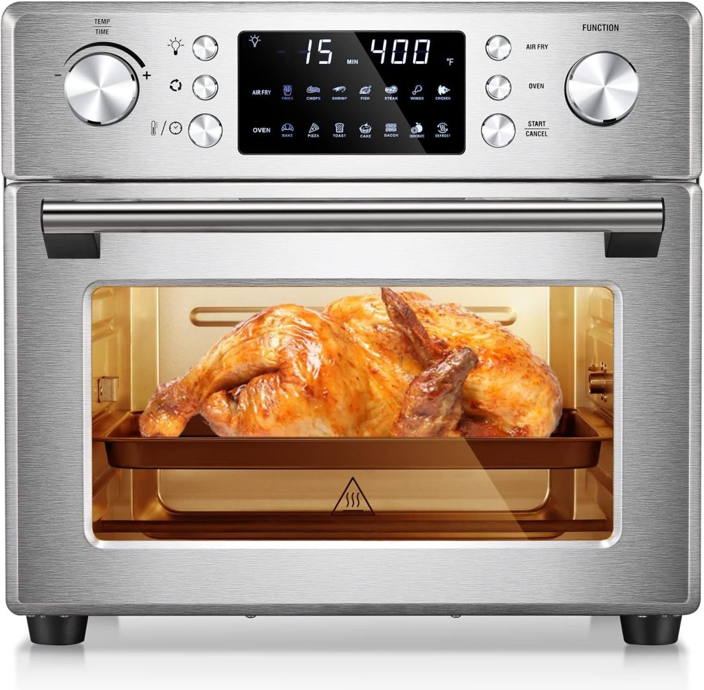 26.4QT Air Fryer Oven. 2 in 1 Toaster Oven Air Fryer Combo 5A502