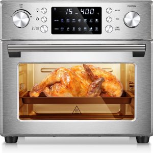 26.4QT Air Fryer Oven. 2 in 1 Toaster Oven Air Fryer Combo 5A502