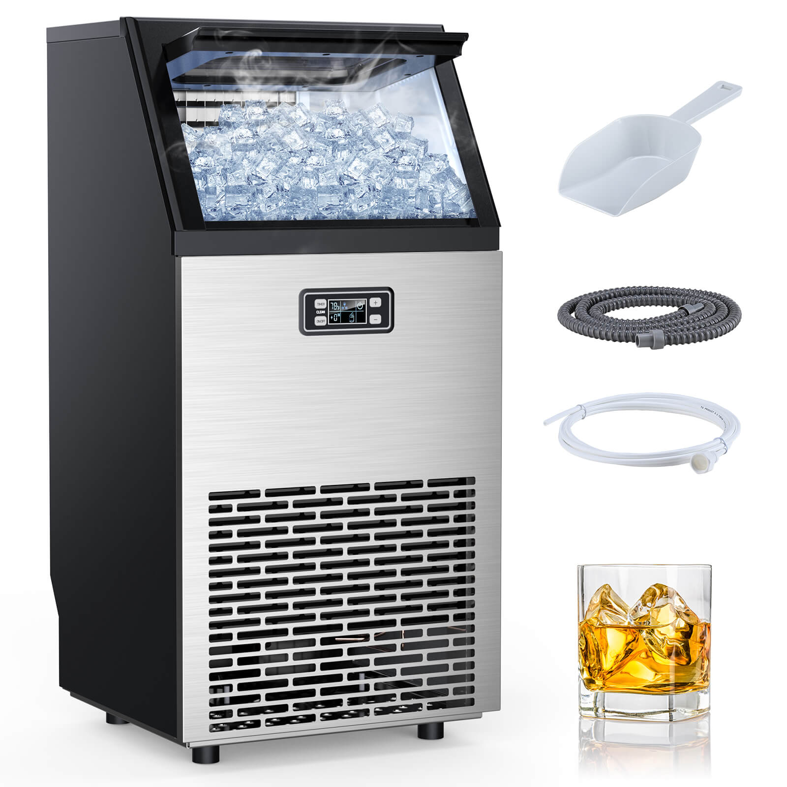 265LBS Freestanding Commercial Ice Maker - Image 16