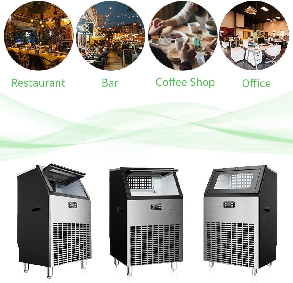 265LBS Freestanding Commercial Ice Maker - Image 15