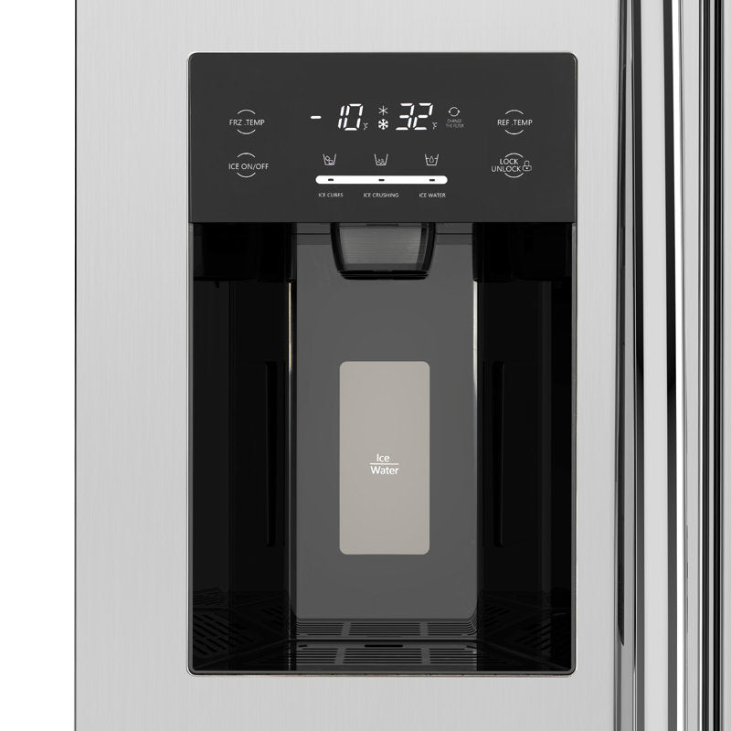 36 Side By Side 20.01 Cu. ft. Built-in Refrigerator with Freezer & Ice Maker Included - Image 14