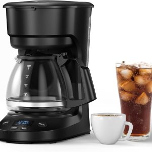 5-Cup Drip Coffee Maker - Programmable. Auto Brew. Auto Pause. Keep Warm Function CM3710H