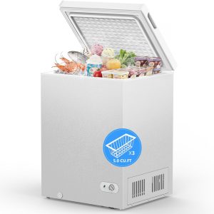 5.0 Cu.Ft Deep Freezer with 3 Basket 58150RHF0-WHITE