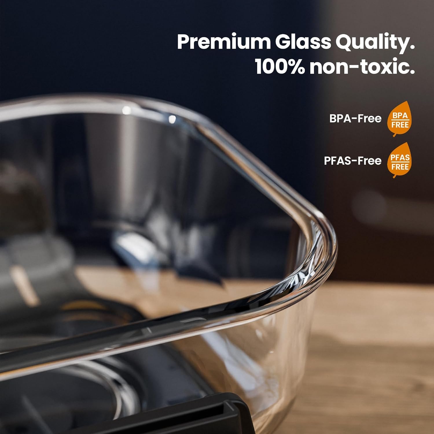 Kismile Glass Air Fryer Non Toxic 12501KAF0 - Image 7