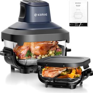 Kismile Glass Air Fryer Non Toxic 12501KAF0