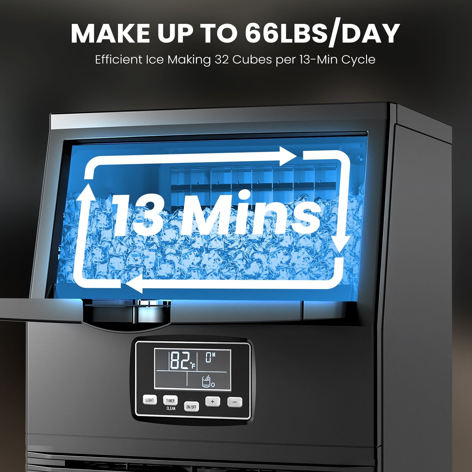 Commercial Ice Maker 80 lbs66 lbs - Image 10