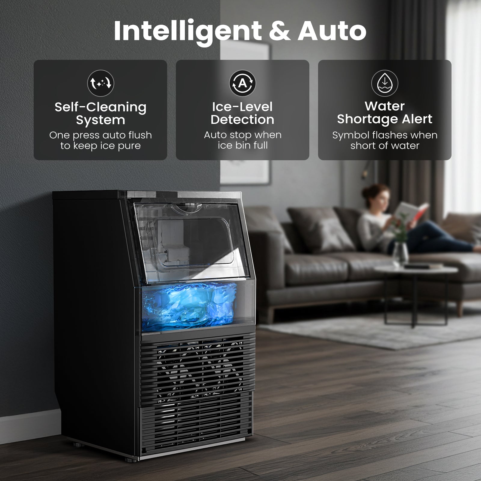 Commercial Ice Maker 80 lbs66 lbs - Image 13