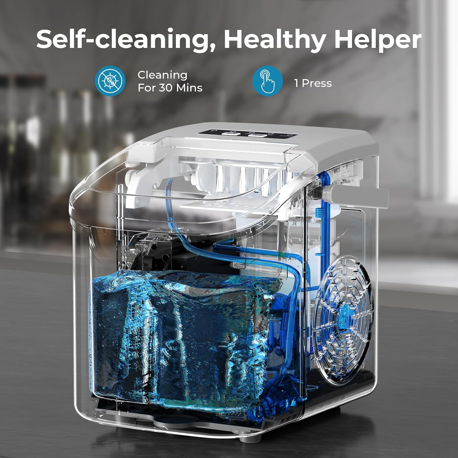 Countertop Ice Maker. 26 lbs/Day ice Production 58012RIM0 - Image 21