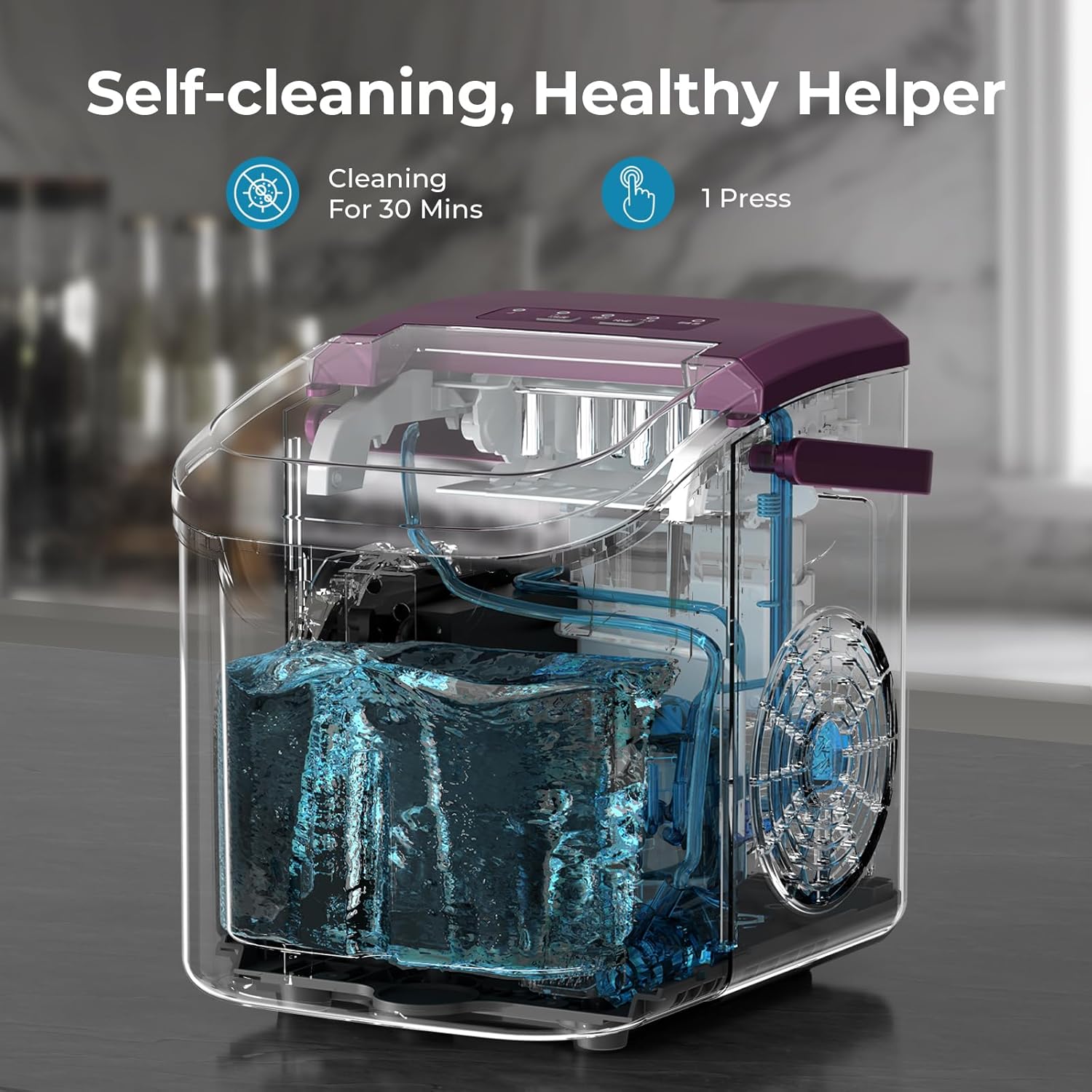 Countertop Ice Maker. 26 lbs/Day ice Production 58012RIM0 - Image 37