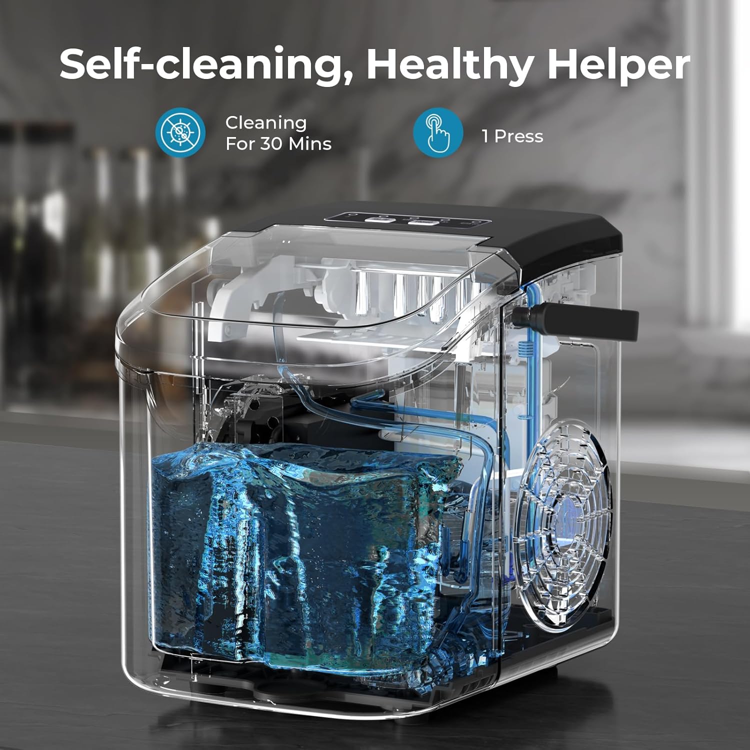 Countertop Ice Maker. 26 lbs/Day ice Production 58012RIM0 - Image 13