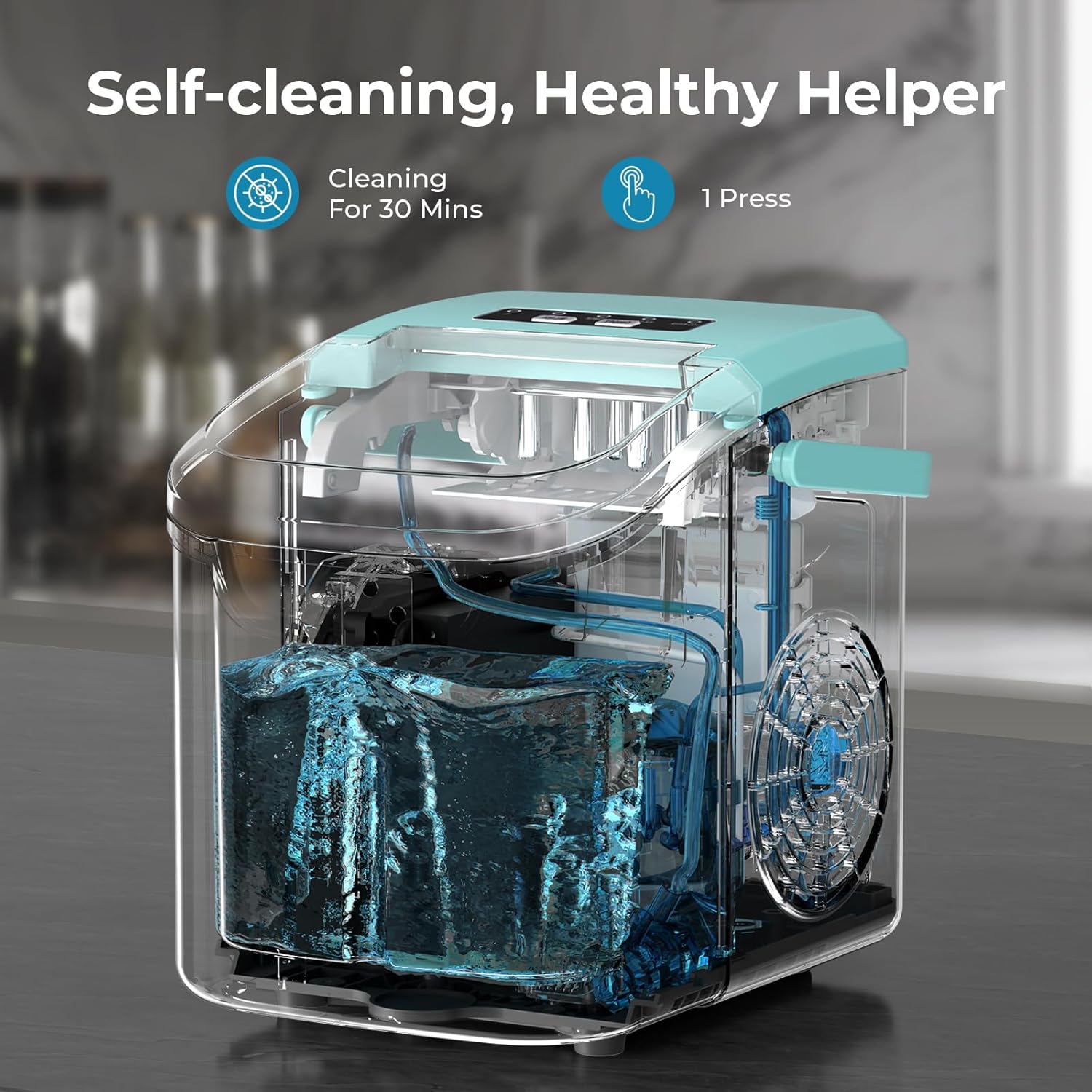 Countertop Ice Maker. 26 lbs/Day ice Production 58012RIM0 - Image 29