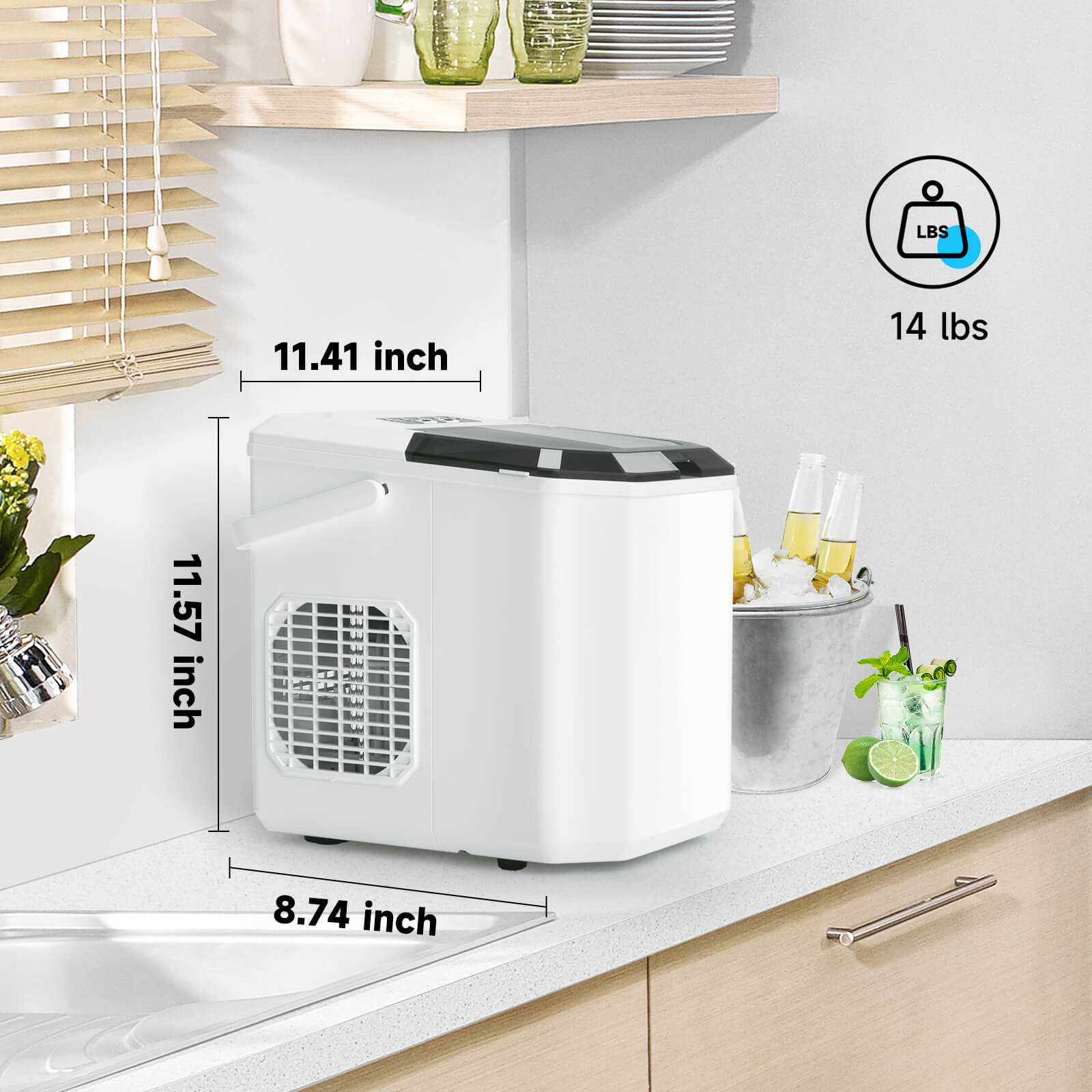 Countertop Ice Maker Z5822G - Image 35