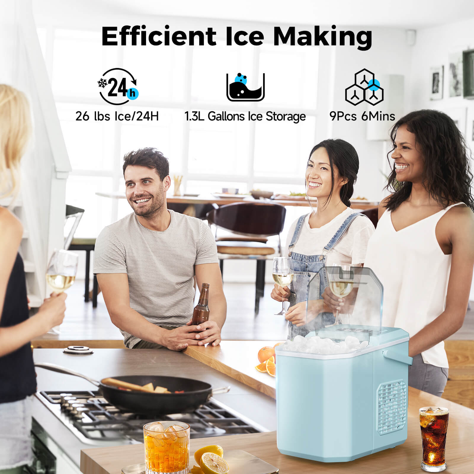 Countertop Ice Maker Z5822G - Image 9