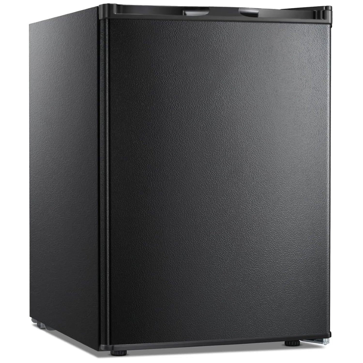 Free Standing Upright Freezer with Removable Shelf. Adjustable Thermostat. Compact Reversible Single Door Vertical Freezers