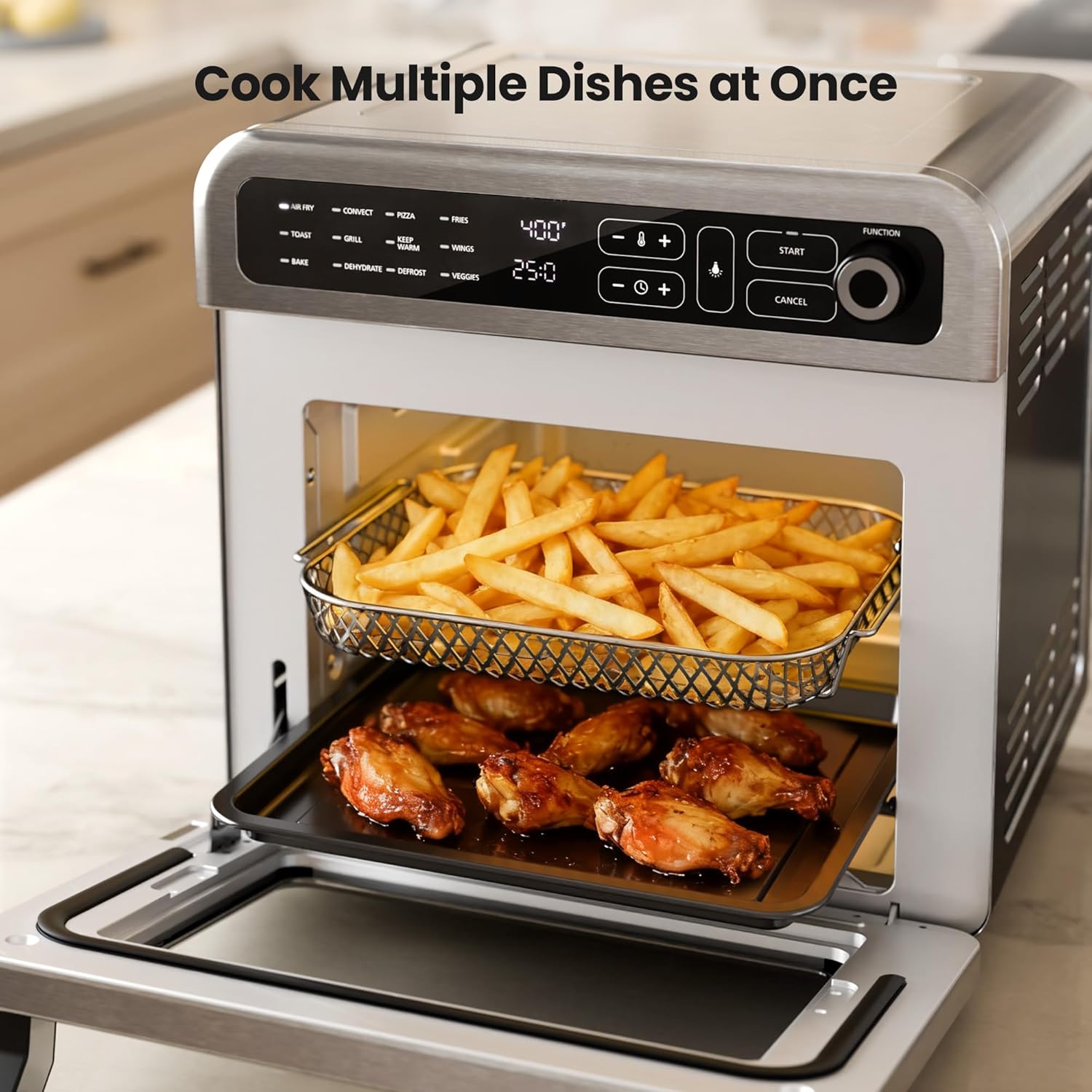 Kismile 19QT Air Fryer Toaster Oven Combo 93184KAF1 - Image 18