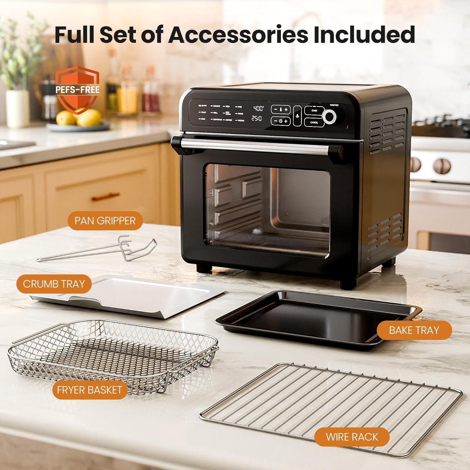 Kismile 19QT Air Fryer Toaster Oven Combo 93184KAF1 - Image 27
