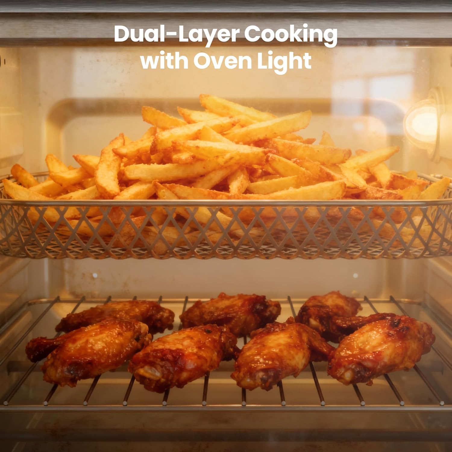 Kismile 19QT Air Fryer Toaster Oven Combo 93184KAF1 - Image 24