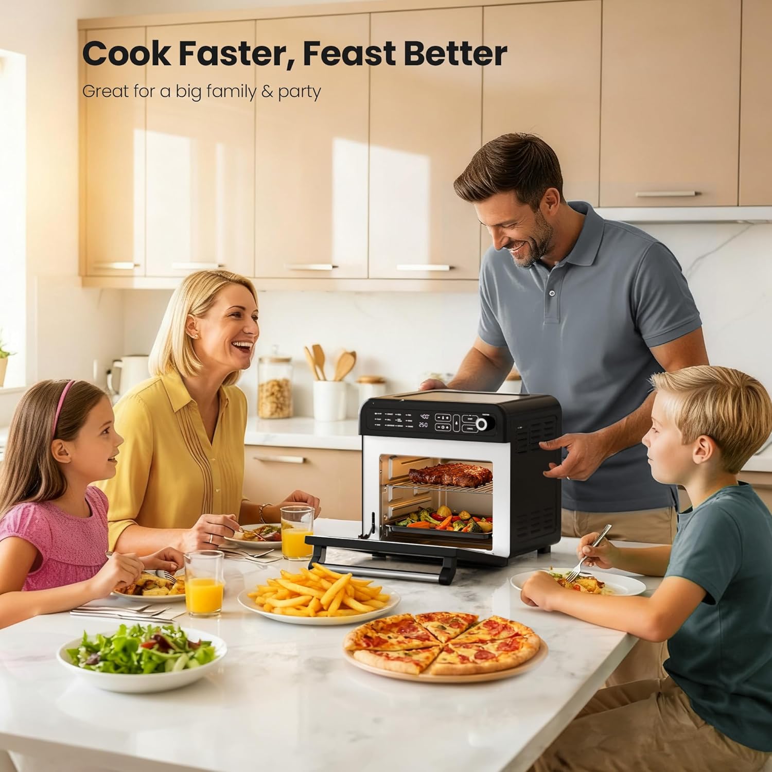 Kismile 19QT Air Fryer Toaster Oven Combo 93184KAF1 - Image 28