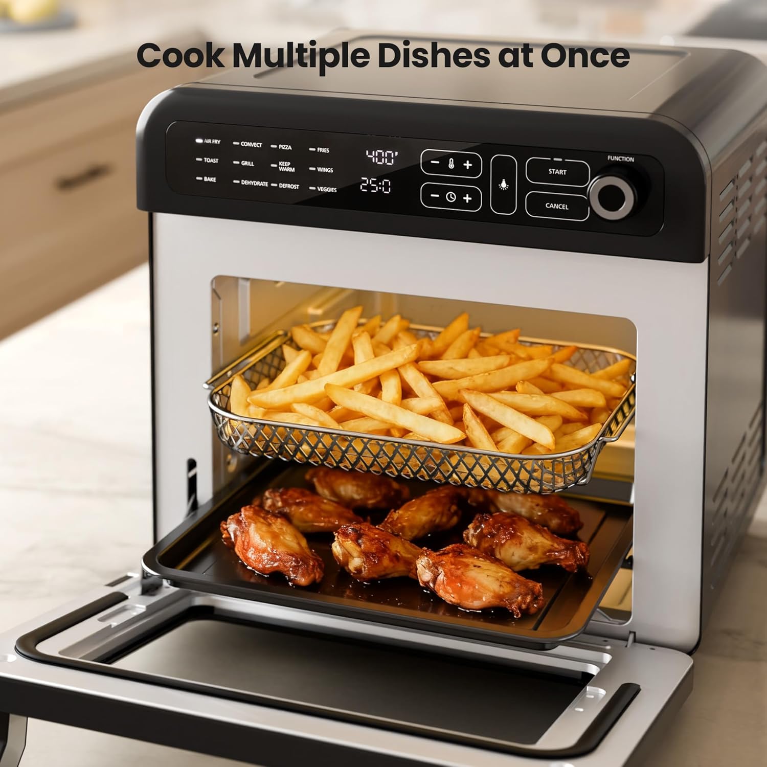 Kismile 19QT Air Fryer Toaster Oven Combo 93184KAF1 - Image 26