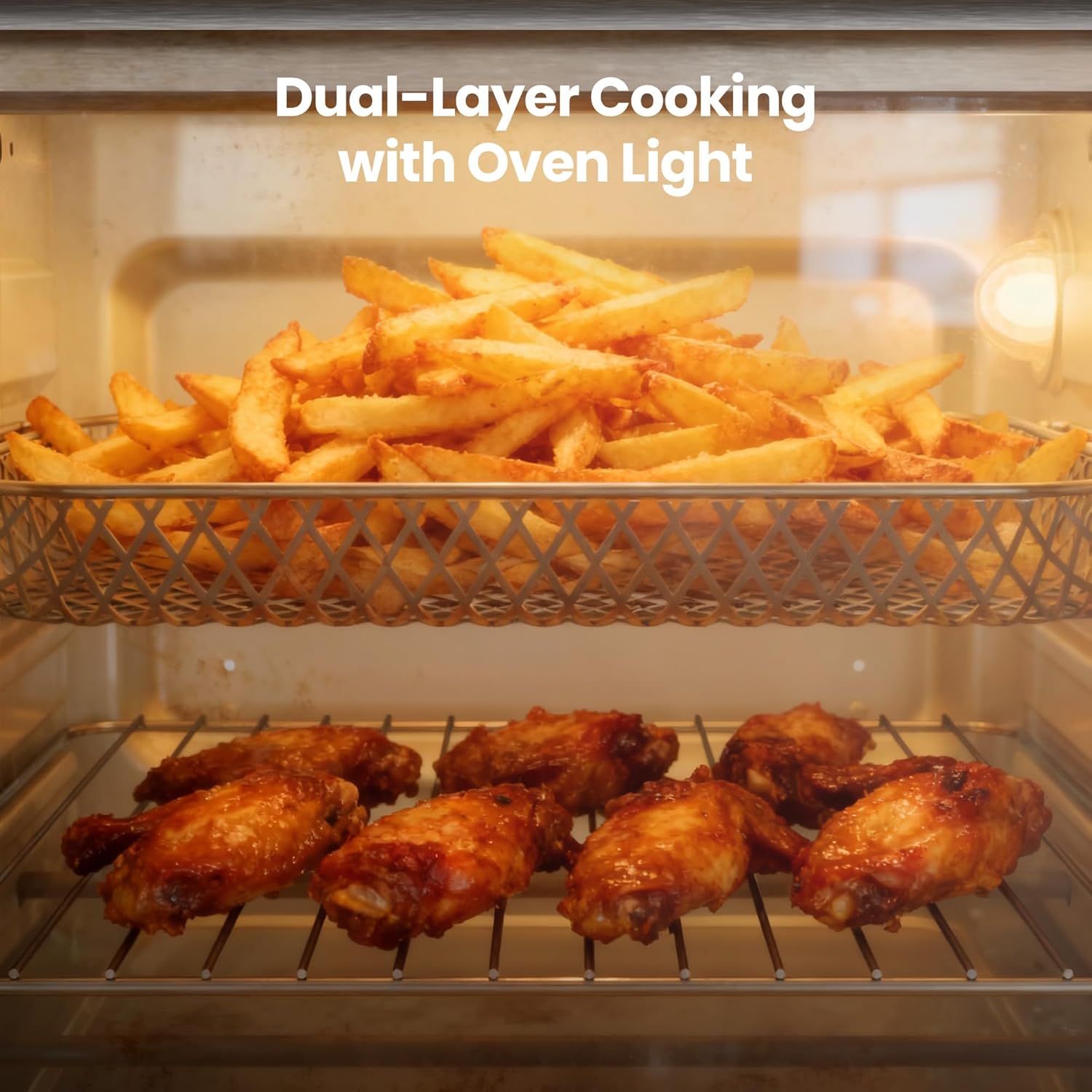 Kismile 19QT Air Fryer Toaster Oven Combo 93184KAF1 - Image 16