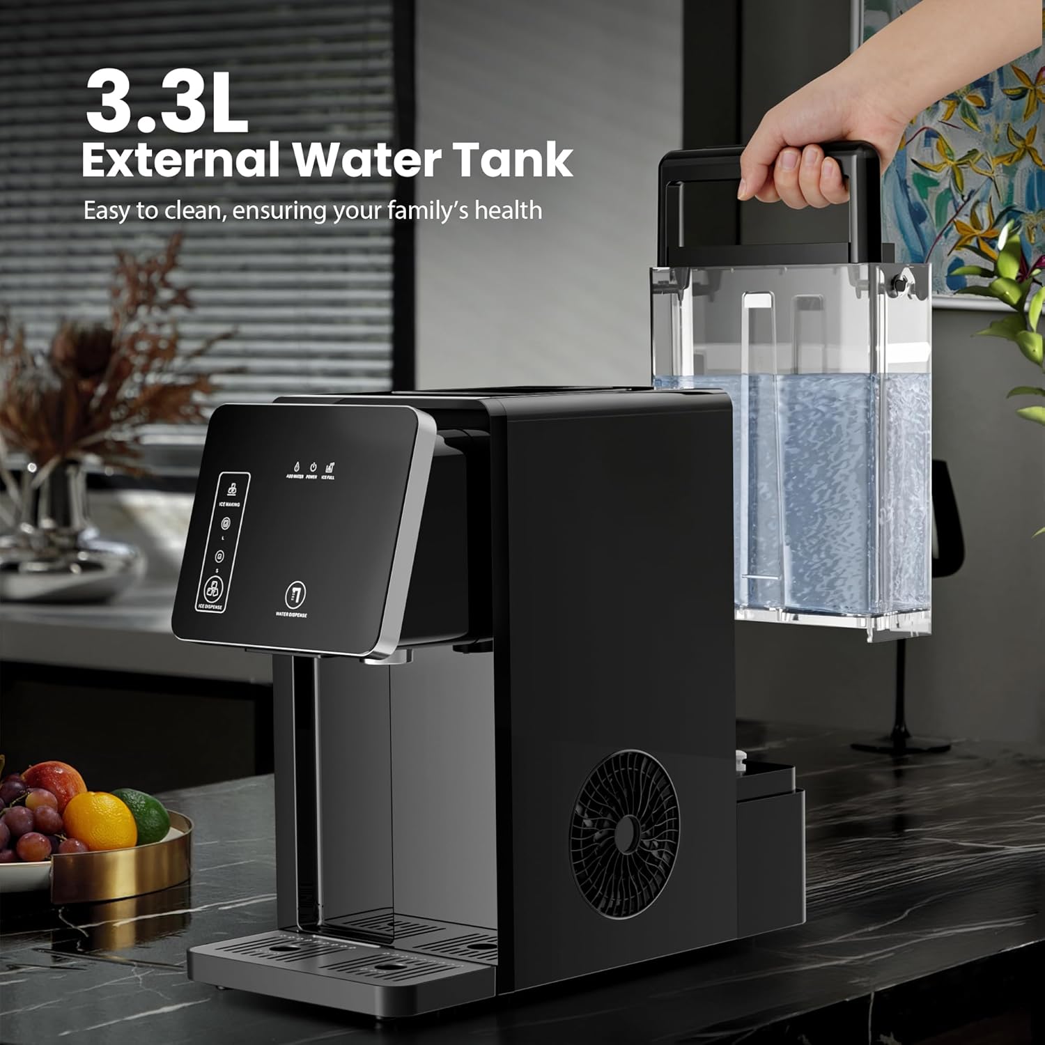 Kismile Countertop Nugget Ice Maker 58015RIM0 - Image 18