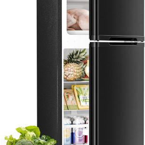 Kismile 2.45 Cu.Ft Mini Fridge with Freezer RE5870