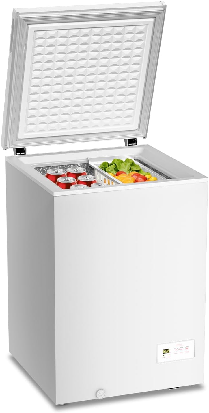 Kismile 3.5 Cu. Ft Chest Freezer 58090RFR0 - Image 15