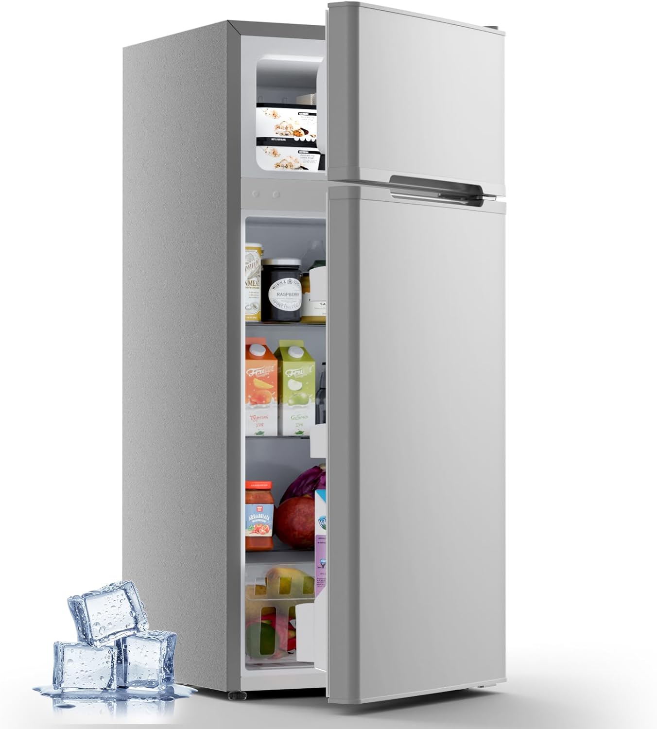 Kismile 4.5 Cu.Ft Mini Fridge with Freezer 58127RRE0 - Image 8