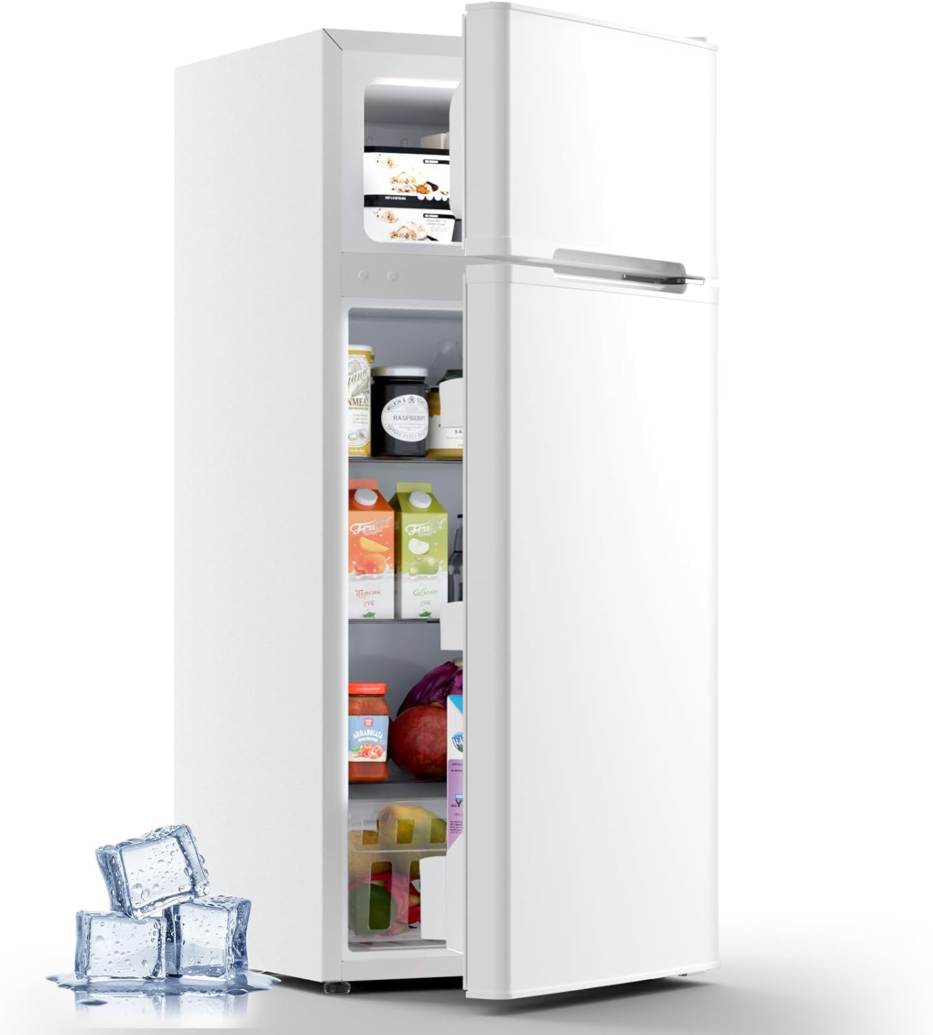 Kismile 4.5 Cu.Ft Mini Fridge with Freezer 58127RRE0 - Image 15