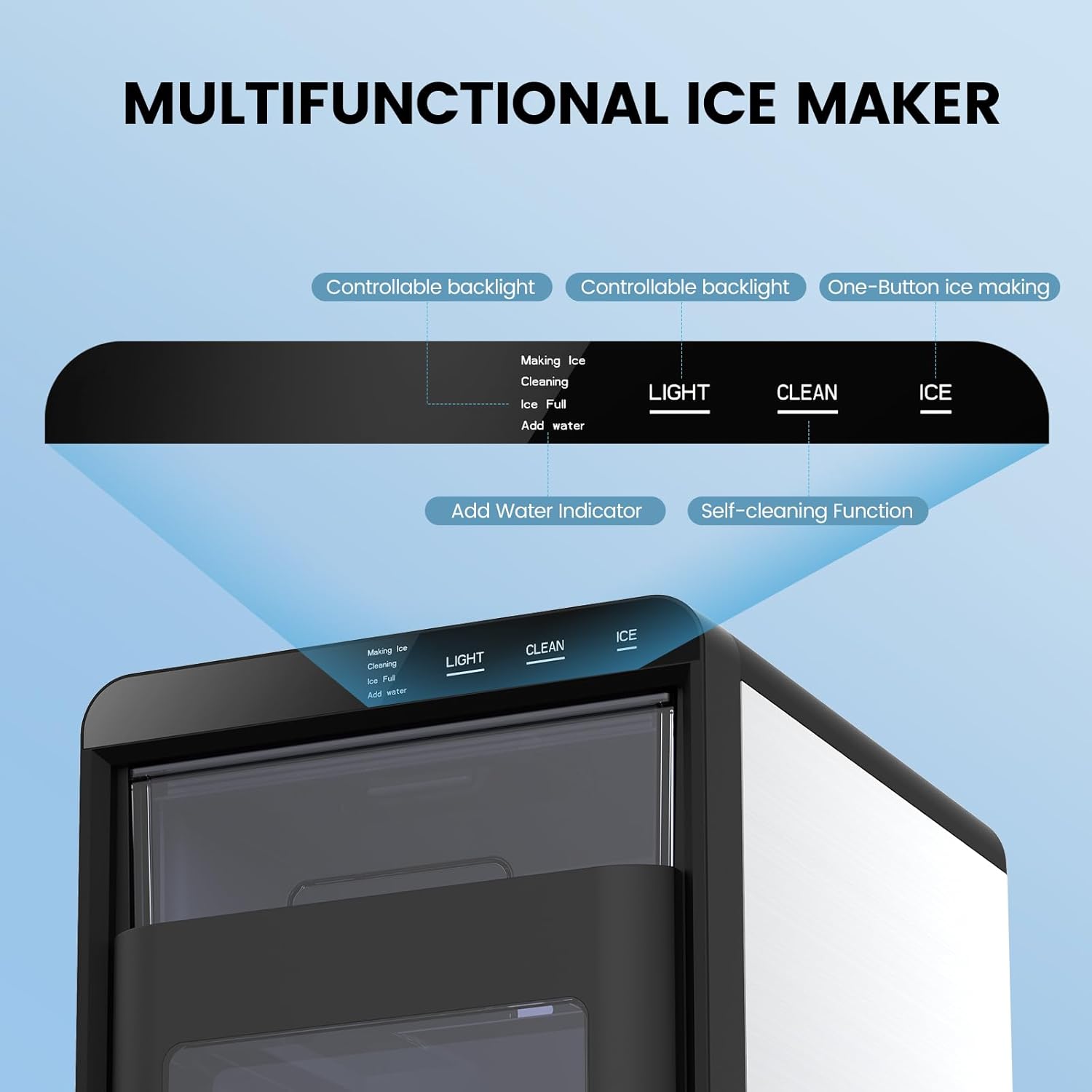 Kismile Clear Square Ice Cubes Maker 58003RIM0 - Image 12