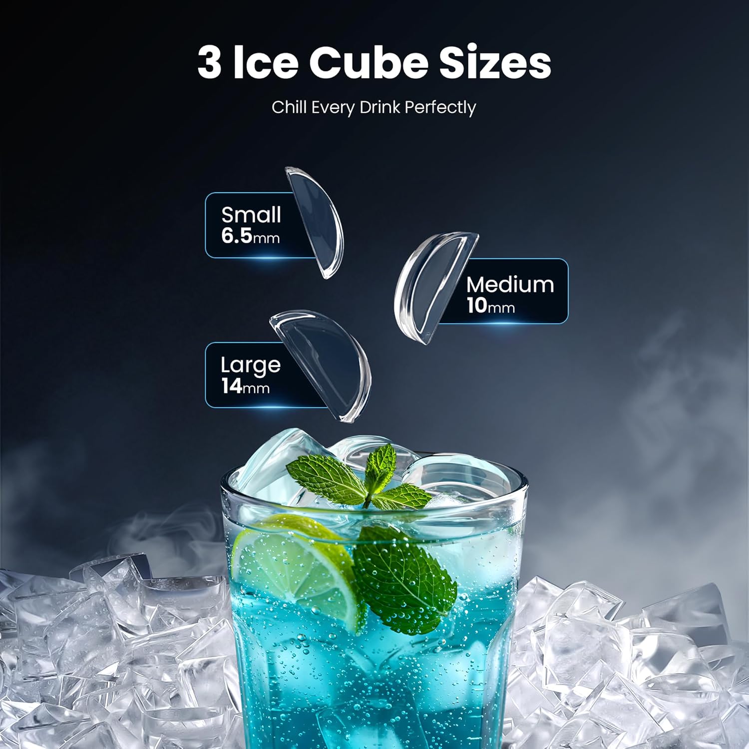 Kismile Clear Square Ice Cubes Maker 58003RIM0 - Image 26
