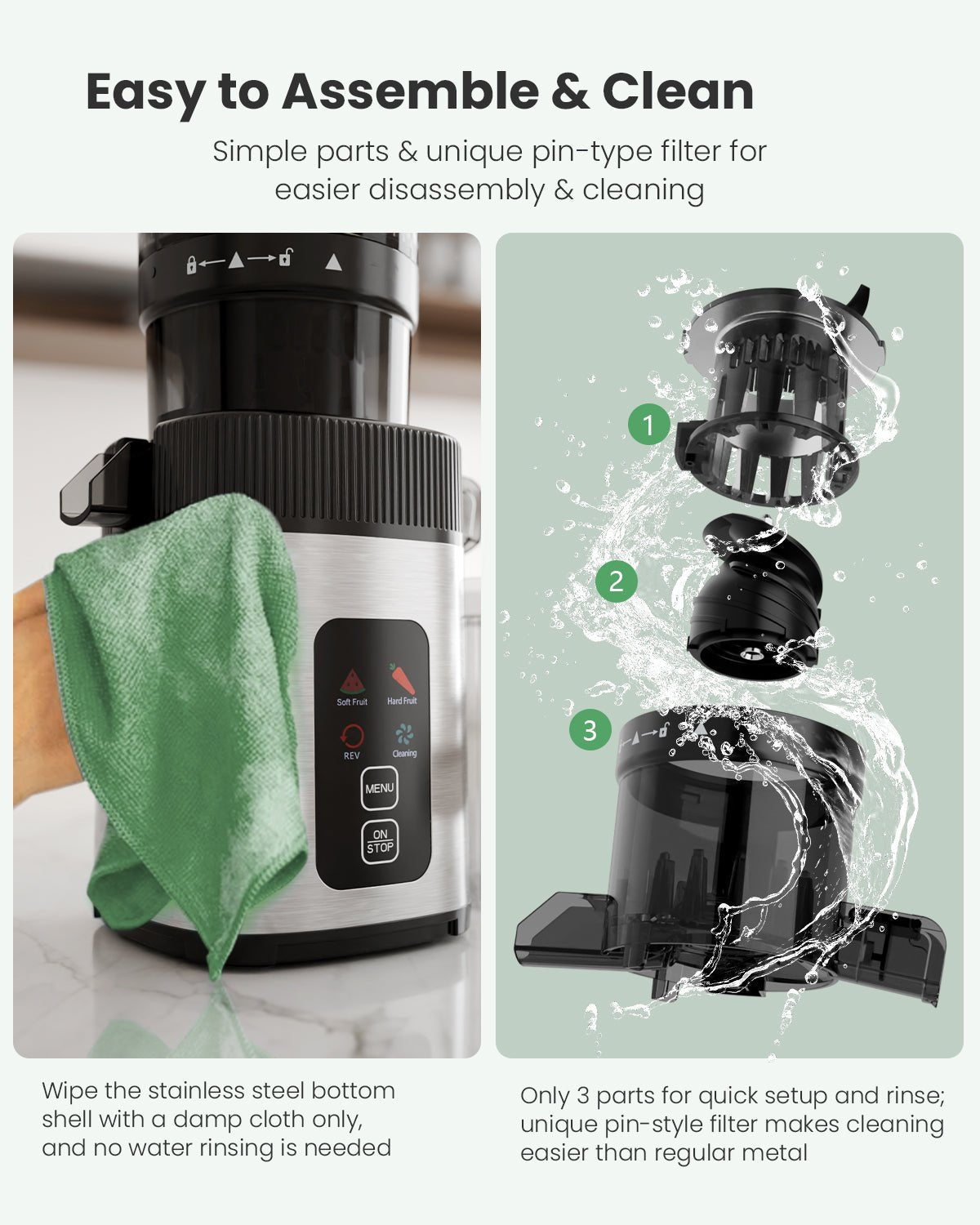 Kismile Cold Press Juicer Machine 27901KJU0 - Image 6
