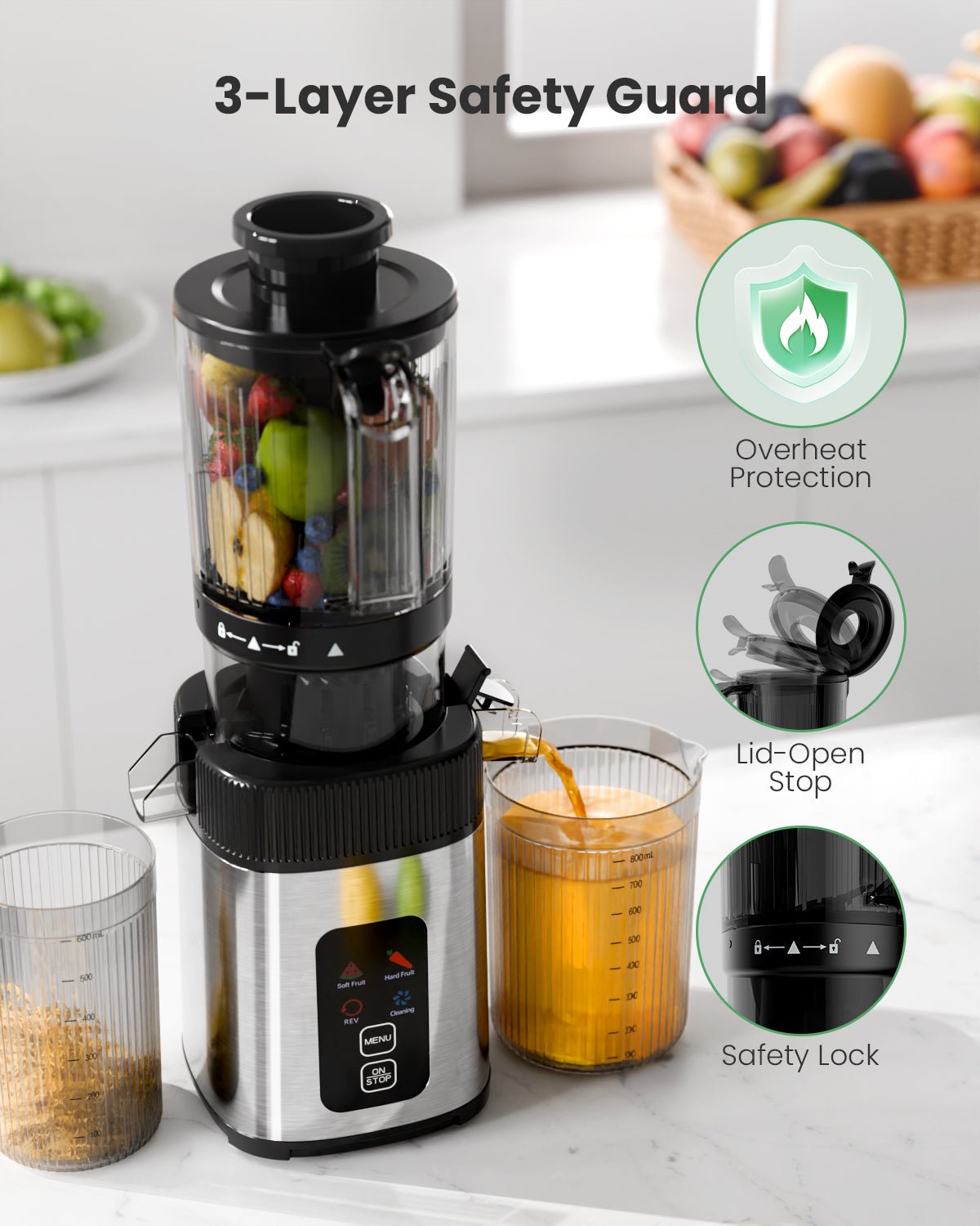Kismile Cold Press Juicer Machine 27901KJU0 - Image 7