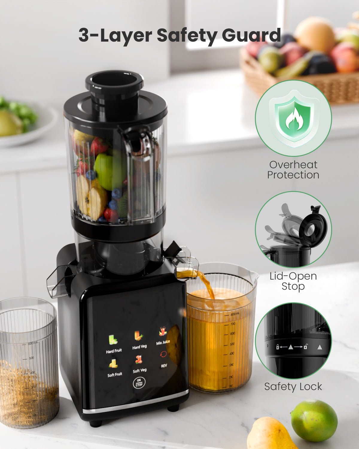 Kismile Cold Press Juicer Machine 27901KJU0 - Image 15