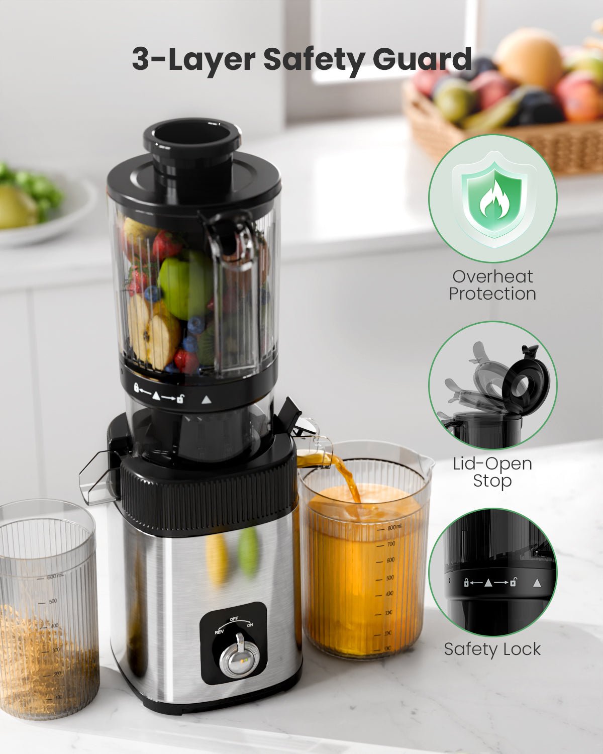 Kismile Cold Press Juicer Machine 27901KJU0 - Image 23
